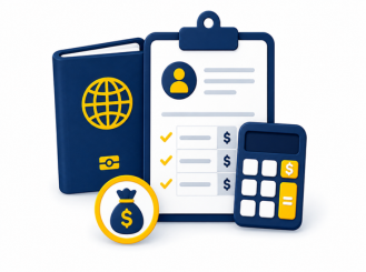 3D Visa Pricing Estimator Calculator and Coins